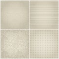 Set of Abstract Faded Geometric Pattern