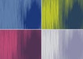 Set of abstract green, blue, pink, white vertical lines scratch effect striped background and texture Royalty Free Stock Photo