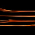 Set of abstract red smoke fire brushes over black background. Wavy elegant collection elements for your design and art Royalty Free Stock Photo