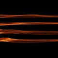 Set of abstract red smoke fire brushes over black background. Wavy elegant collection elements for your design and art Royalty Free Stock Photo