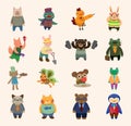 Set of animal icons