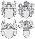 Set of aristocratic emblems No8