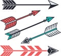 set-arrow-icon Royalty Free Stock Photo
