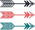set-arrow-icon Royalty Free Stock Photo