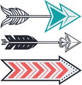 set-arrow-icon Royalty Free Stock Photo