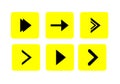 Set of arrow icons.arrow vector illustration and colection