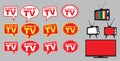 Set of as seen on TV Royalty Free Stock Photo
