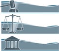 Set of Attorney Banners