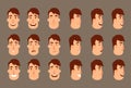 Set of avatars.