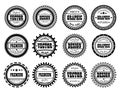 Set award stamp for studios Royalty Free Stock Photo