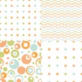 Set of baby patterns