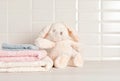 Set of baby towels, child organic hygiene