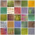 Set backgrounds - collage Royalty Free Stock Photo