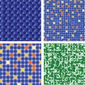 A set of backgrounds for textiles. Pattern, background, texture Royalty Free Stock Photo