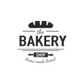 Set of bakery badges Royalty Free Stock Photo