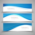 Set of banner templates. modern abstract design.