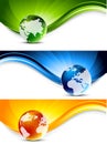 Set of banners Royalty Free Stock Photo