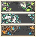 Set of banners Royalty Free Stock Photo