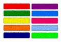 Set Banners web or web header, colorful, original