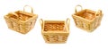 Set of baskets Royalty Free Stock Photo