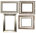 Set of beautiful frames for paintings