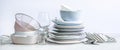 Set of beautiful kitchenware Royalty Free Stock Photo