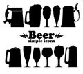 Set of beer icons