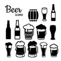 Set of beer icons