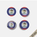 Set of BELIZE flags round badges.