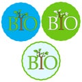 Set of bio icons