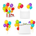 Set of Birthday objects