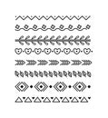 Set borders for decoration vector Royalty Free Stock Photo