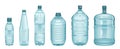 Set of bottles Royalty Free Stock Photo