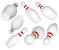 Set of Bowling Pin