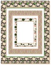 Set of plaster frames