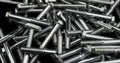 Zenit view of pile of screws