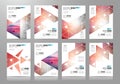 Set of Brochure templates, Flyer Designs or Depliant Covers for business