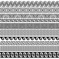 Set of brushes to create the Greek Meander patterns