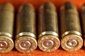 Set of bullets