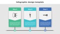 Set Bunch of keys, Unlocked and Key. Business infographic template. Vector