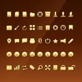 Set of business icons