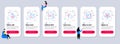 Set of Business icons, such as Copy documents, Loyalty points, Idea. Vector