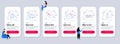 Set of Business icons, such as Smile, Recovery computer, Veterinary clinic. Vector