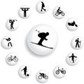 Set buttons - 82_B. Sport