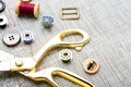 Set sewing accessories Royalty Free Stock Photo