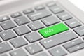 Set of buy sell hold button enter key on keyboard background visual Royalty Free Stock Photo