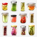 Canned Goods Set Transparent Background