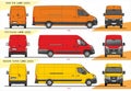 Set of Cargo Delivery Vans L4H2 2020