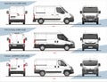 Set of Cargo Delivery Vans L1H1 2020