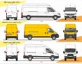 Set of Cargo Delivery Vans L3H3 2020